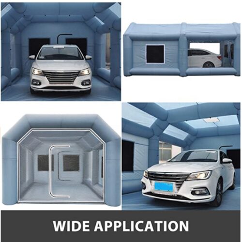 portable inflatable car spray booth customized inflatable car